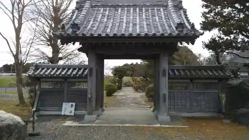 枕石寺の山門・神門