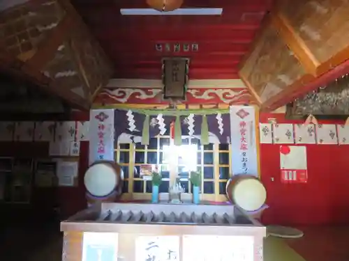部田神社の本殿・本堂
