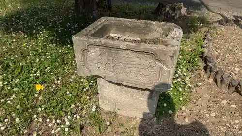 山部神社の手水