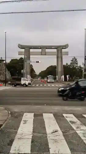 筥崎宮の鳥居