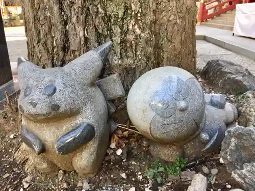 居木神社の狛犬