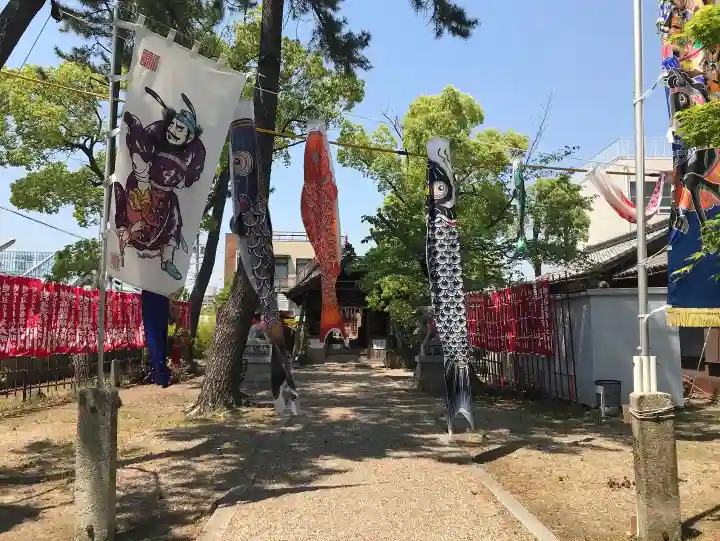 稲荷社(道徳稲荷神社)の庭園