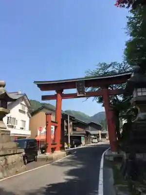 岡太神社・大瀧神社の鳥居