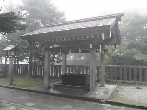 那須温泉神社の手水舎