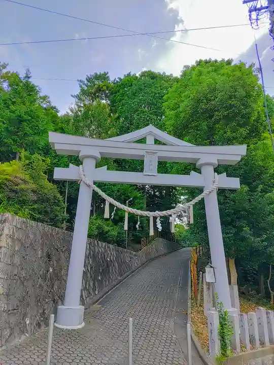 日吉神社(上社)の鳥居