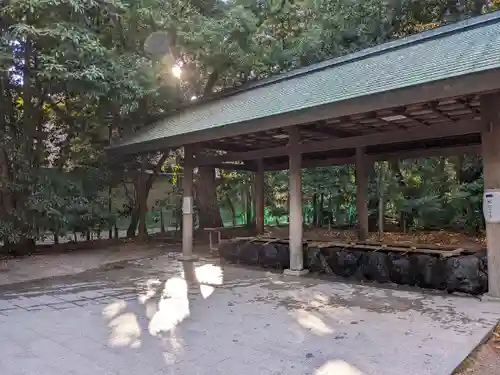 熱田神宮の手水舎