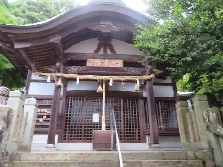 粒坐天照神社の本殿・本堂