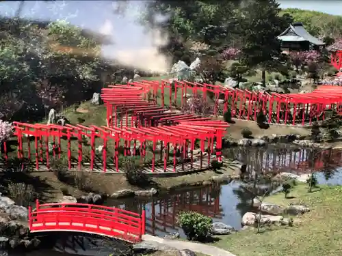 高山稲荷神社の景色