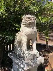 林神社の狛犬