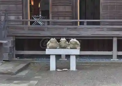 大洗磯前神社の狛犬