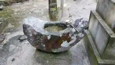 御自作天満宮の手水舎