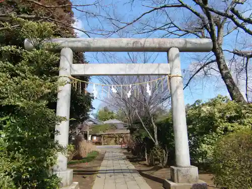 水戸八幡宮の鳥居