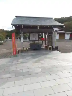 樽前山神社の手水舎