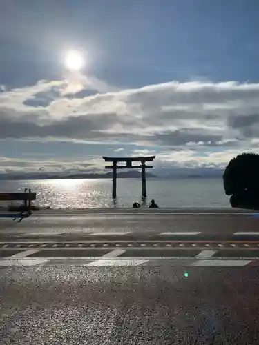 白鬚神社の鳥居