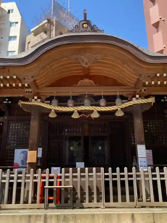 池尻稲荷神社の本殿・本堂
