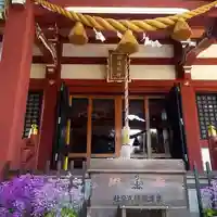 柏諏訪神社の本殿・本堂