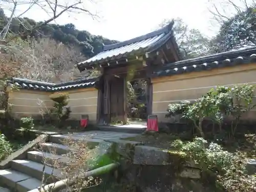 浄瑠璃寺の山門