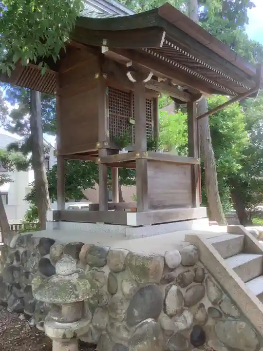 西八龍社の本殿・本堂