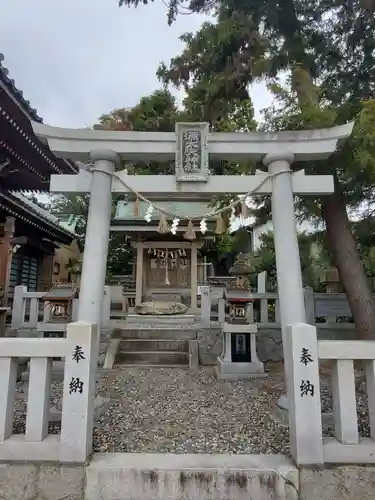 源太夫神社（八剱神社境内社）の鳥居