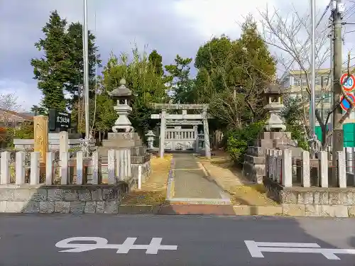 八幡社の鳥居