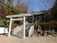 山神神社の鳥居