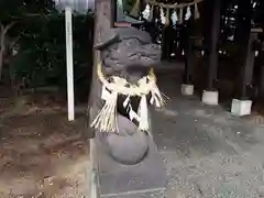 横手八幡神社の狛犬