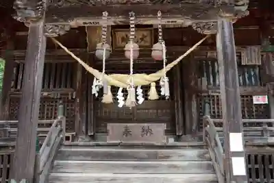 田村神社の本殿・本堂