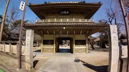 総願寺の山門・神門