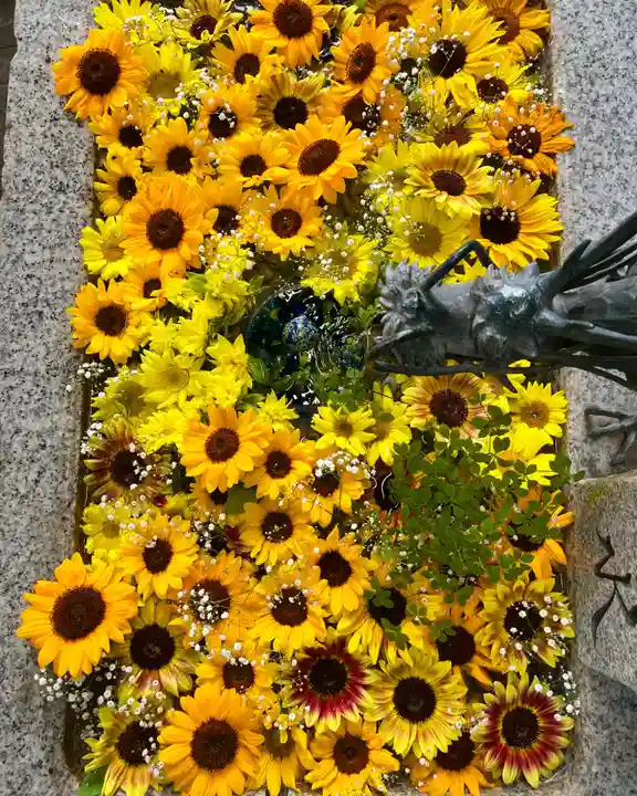 札幌諏訪神社の手水舎