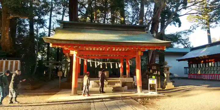 鹿島神宮の手水舎