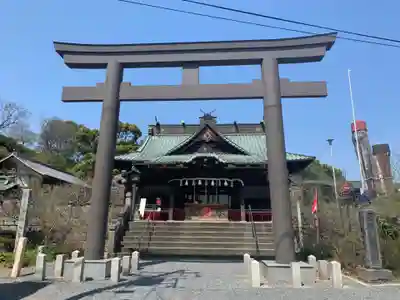 板倉雷電神社の鳥居
