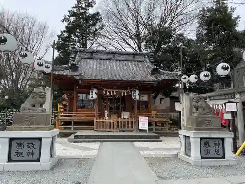 川越熊野神社の本殿