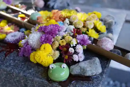 滑川神社 - 仕事と子どもの守り神の手水