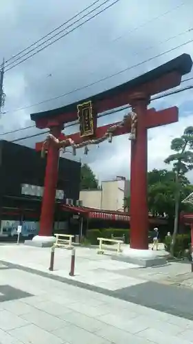 笠間稲荷神社の鳥居