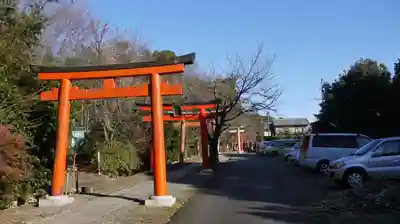 竹中稲荷神社(吉田神社末社)の鳥居