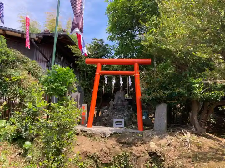 横浜御嶽神社の鳥居