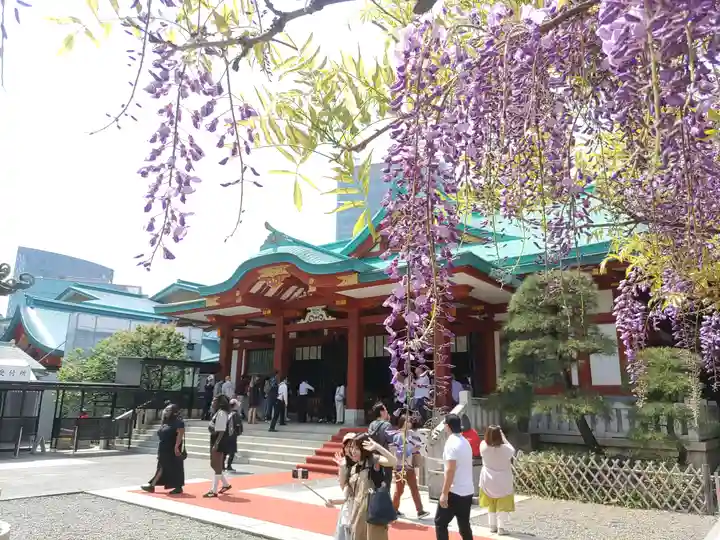 日枝神社の自然