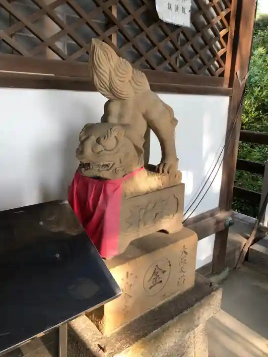 星田妙見宮の狛犬