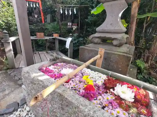 横浜御嶽神社の手水舎