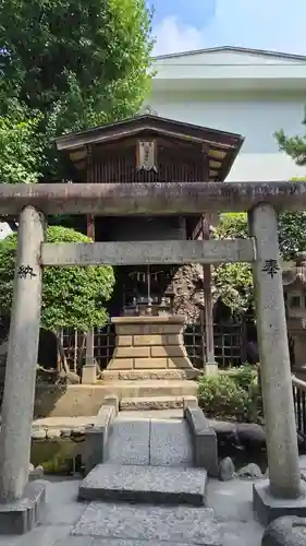 八幡神社(大洲藩加藤家上屋敷跡)(東京都)