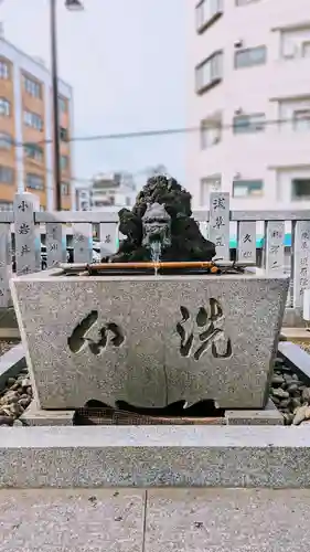 浅草富士浅間神社の手水