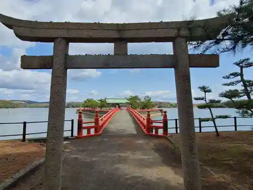 常盤神社の鳥居