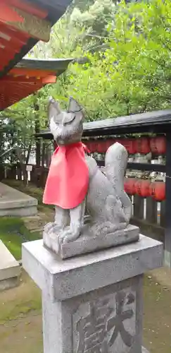 豊栄稲荷神社の狛犬