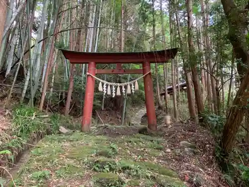 金鑄神社の鳥居