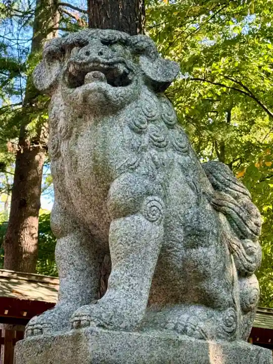帯廣神社の狛犬