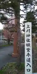 上川神社頓宮の自然