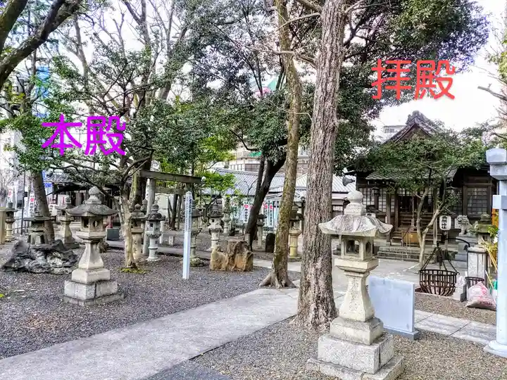 物部神社のその他建物