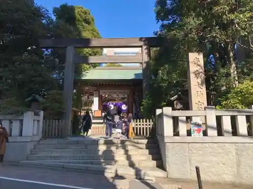 東京大神宮の鳥居