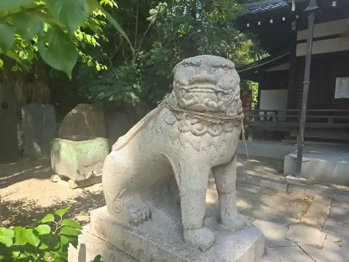 安居神社の狛犬