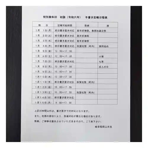 岐阜稲荷山本社(岐阜県)